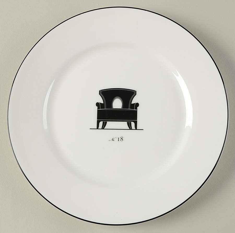 Musical Chairs Salad/Dessert Plate by Wedgwood-1