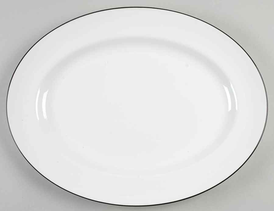Top Note 15" Oval Serving Platter by Wedgwood-1