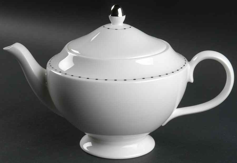 Pearl Strand Teapot & Lid by Wedgwood-1