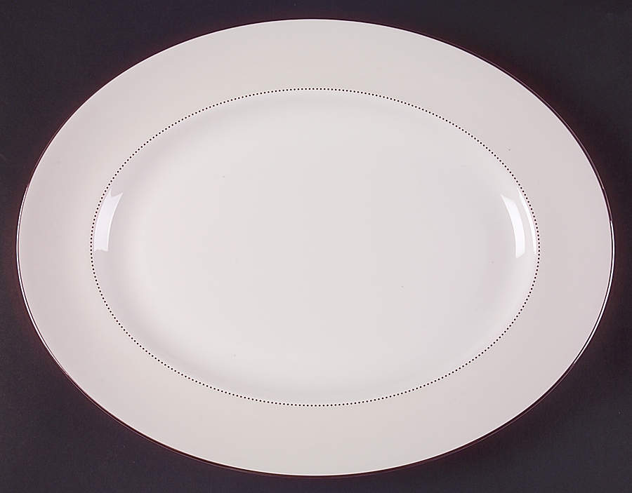 Love Knots 13" Oval Serving Platter by Wedgwood-1