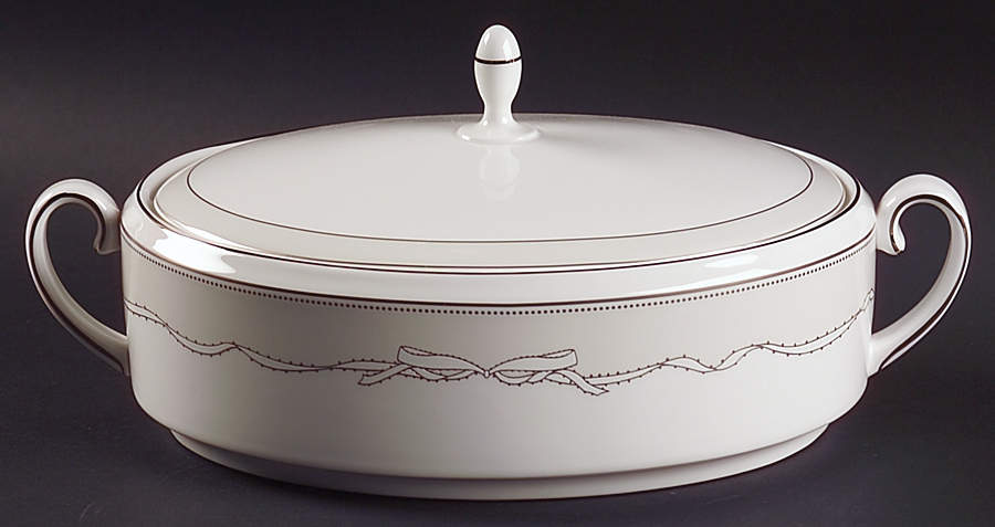Love Knots Oval Covered Vegetable by Wedgwood-1