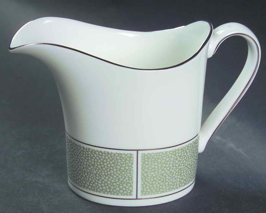 Shagreen Jade Creamer by Wedgwood-1