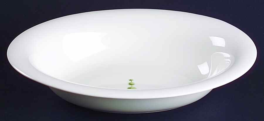 Boxwood 9" Oval Vegetable Bowl by Wedgwood-1