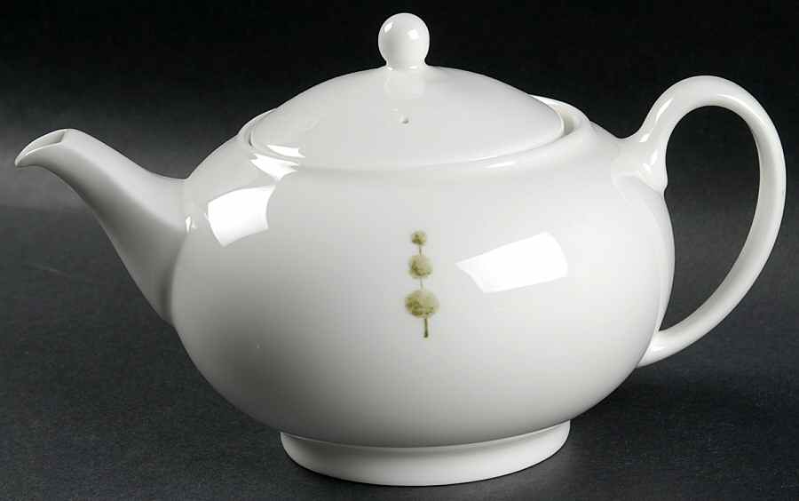 Boxwood Teapot & Lid by Wedgwood-1