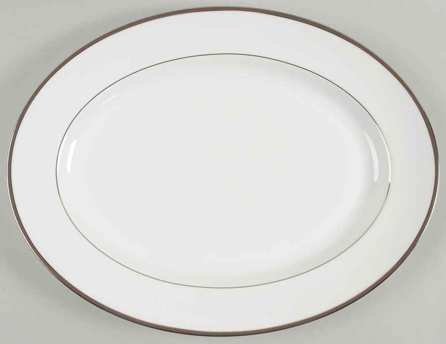 Sable Duchesse 15" Oval Serving Platter by Wedgwood-1
