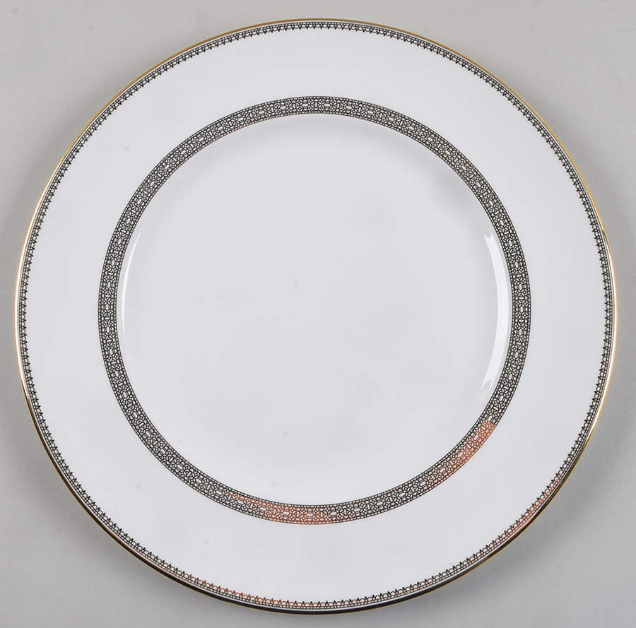 Vera Lace Gold Dinner Plate by Wedgwood-1
