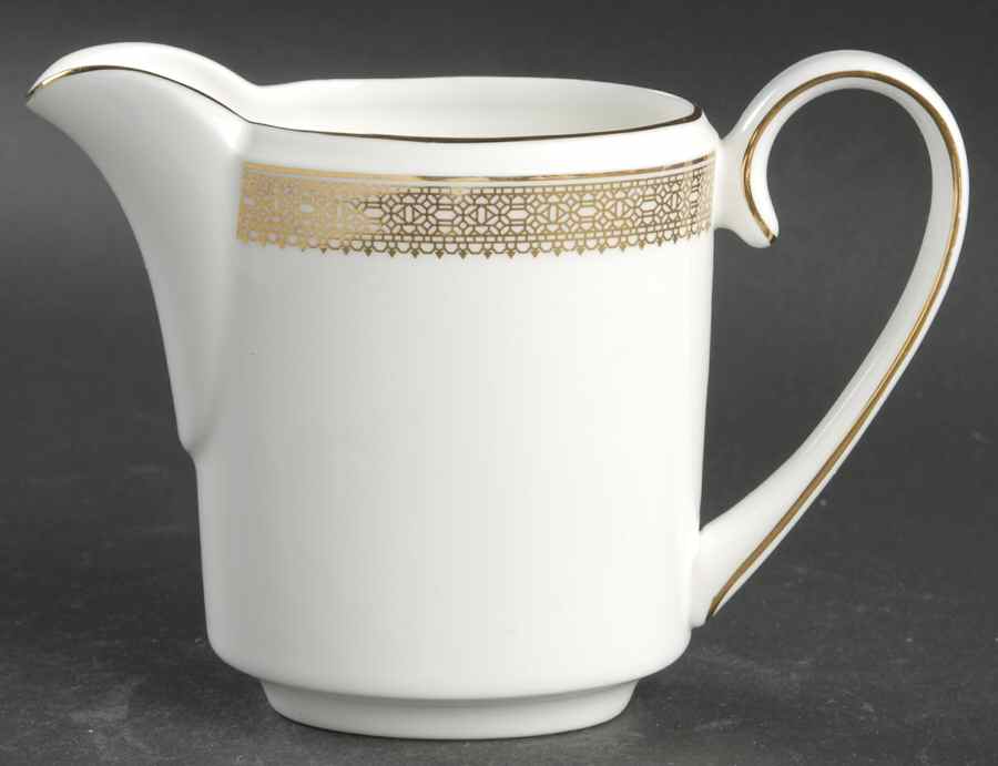 Vera Lace Gold Creamer by Wedgwood-1