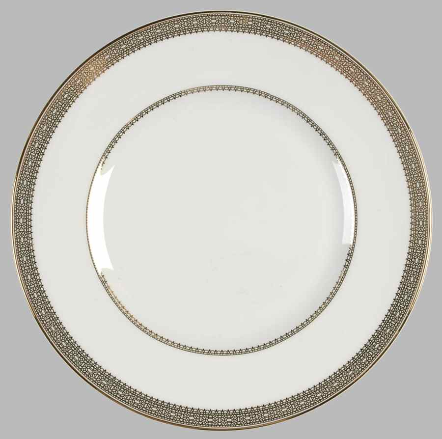 Vera Lace Gold Luncheon Plate by Wedgwood-1