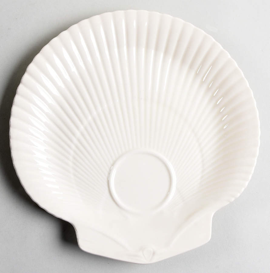 Moonstone (Cream) Snack Plate by Wedgwood-1