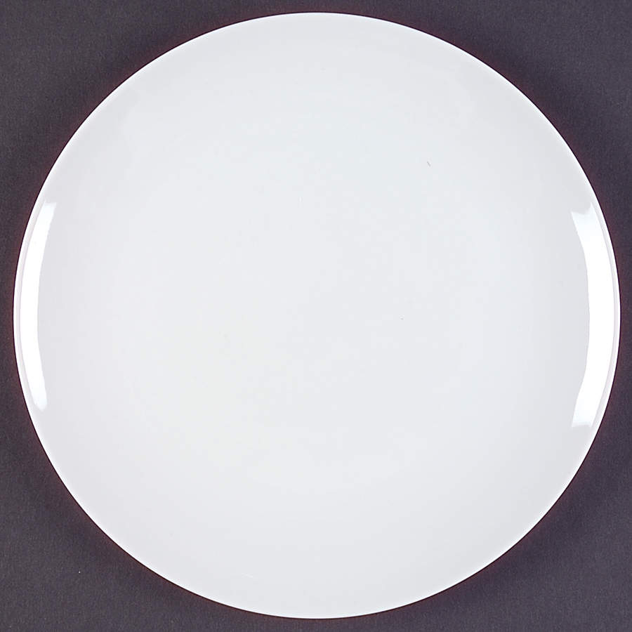Super White Micaceous Herbaceous Coupe Salad Plate by Wedgwood-1