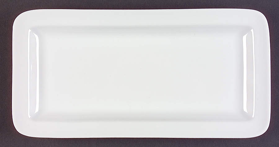 Super White Micaceous Herbaceous 12" Rectangular Serving Platter by Wedgwood-1