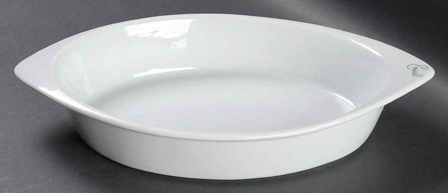 Super White Micaceous Herbaceous 11" Augratin by Wedgwood-1