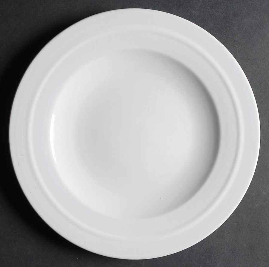 Emeril Linen White Salad Plate by Wedgwood-1