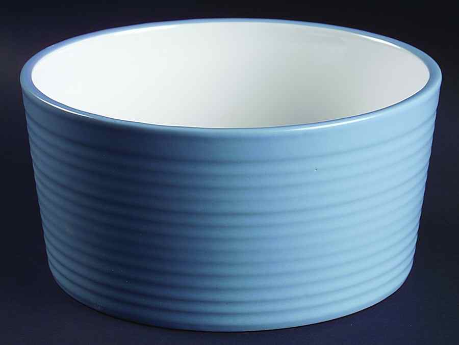 Emeril Glacier Blue 8" Souffle by Wedgwood-1