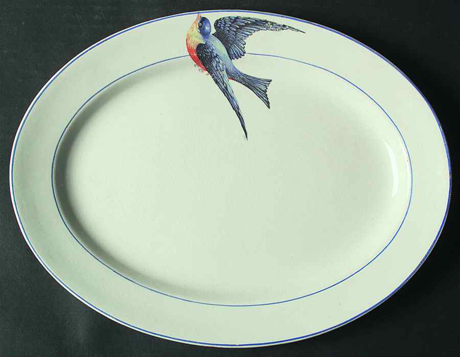 WLS20 13" Oval Serving Platter by Wellsville-1