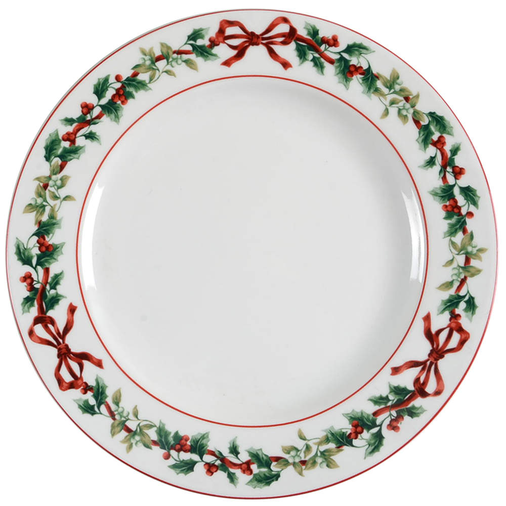 Holiday Garland 12" Chop Plate (Round Platter) by William Roberts-1