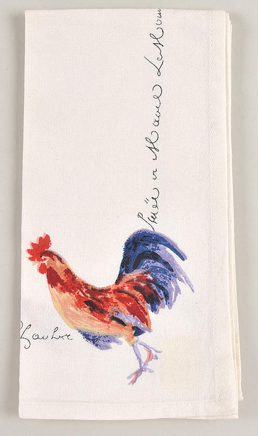 Rooster Script Cloth Napkin by Williams-Sonoma-1