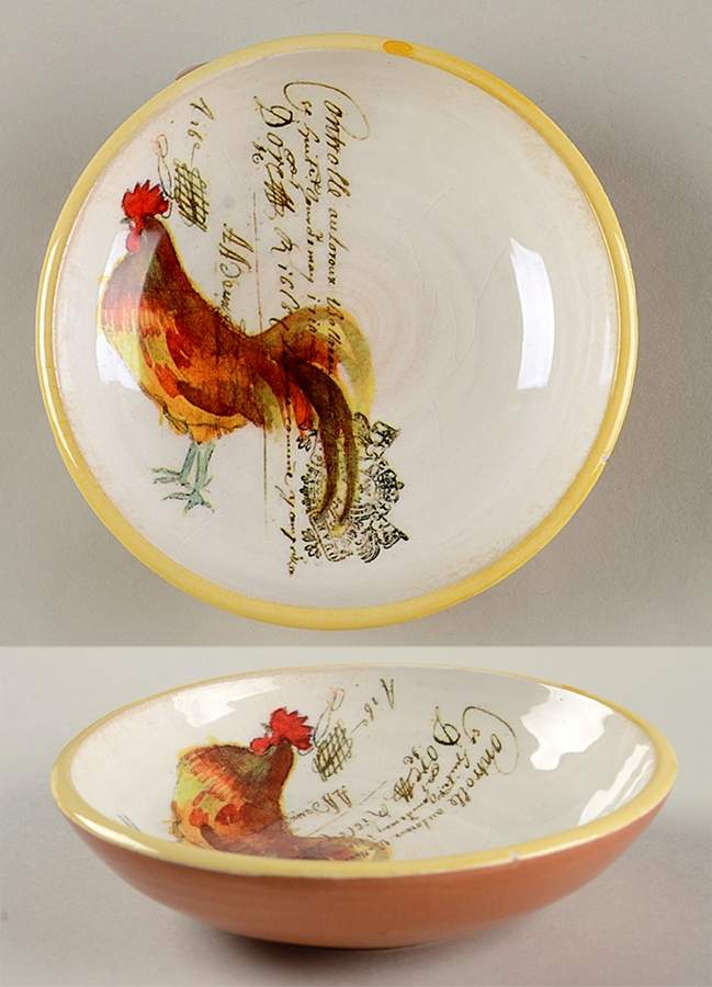 Rooster Script Individual Dip Dish by Williams-Sonoma-1