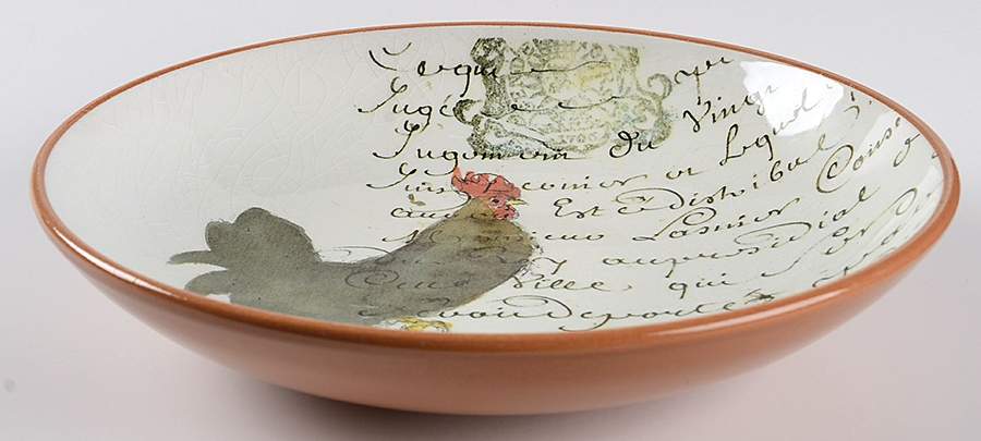 Rooster Script 10" Individual Pasta Bowl by Williams-Sonoma-1