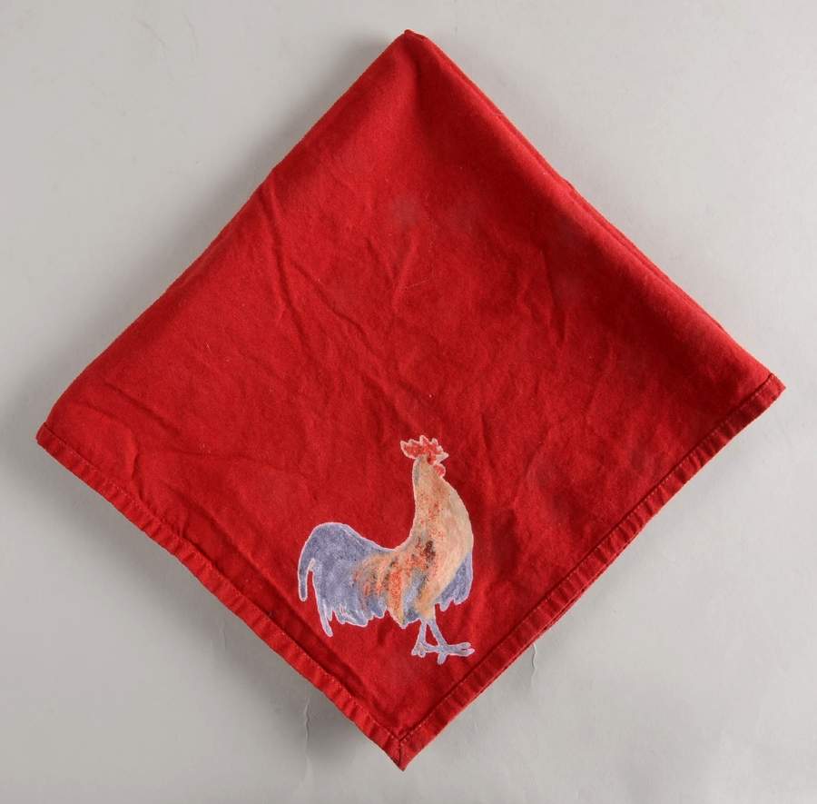 Rooster Script 20" Cloth Napkin by Williams-Sonoma-1