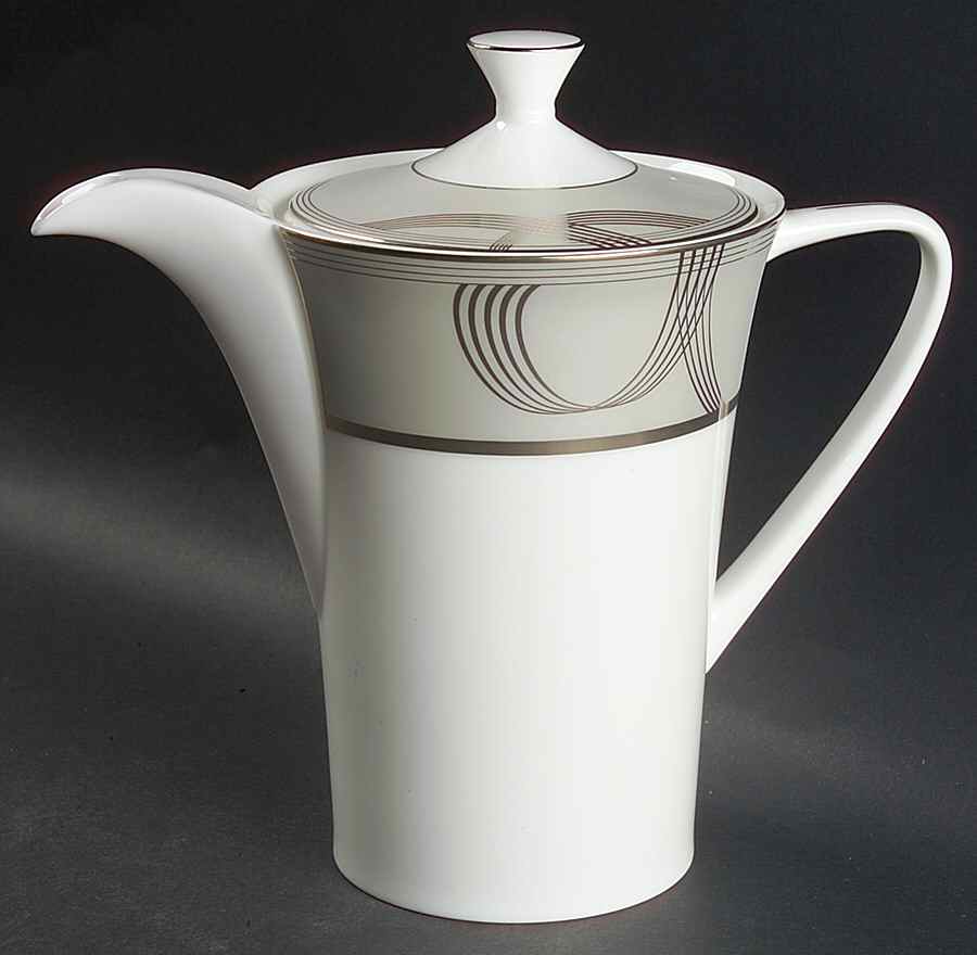 Ballet Encore Coffee Pot & Lid by Waterford China-1