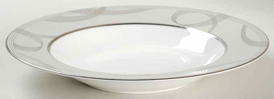 Ballet Encore Large Rim Soup Bowl by Waterford China-1