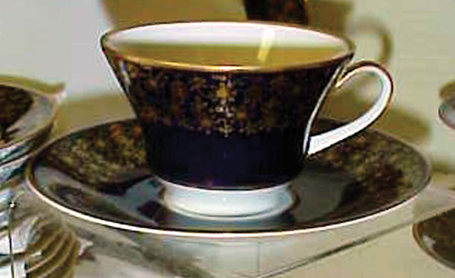 Harmonie Footed Cup & Saucer Set by Weimar-1