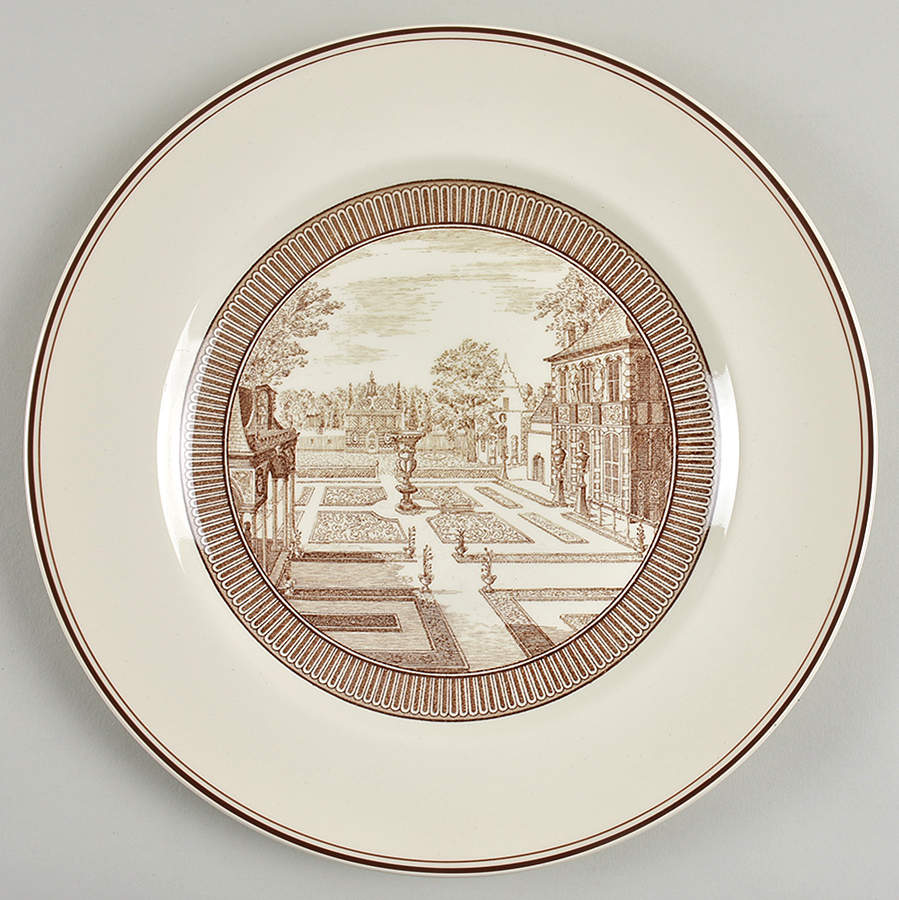 Garden Club of America (No Trim) Dinner Plate by Wedgwood-1