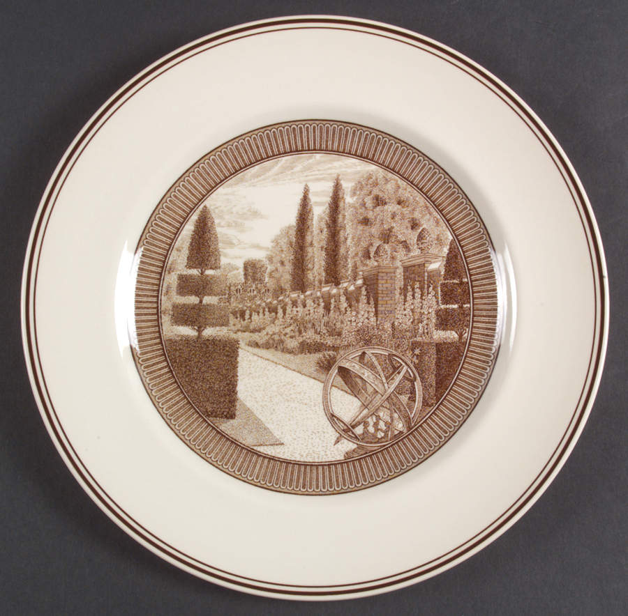 Garden Club of America (No Trim) Dinner Plate by Wedgwood-1