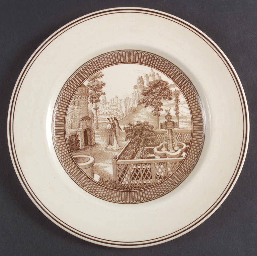 Garden Club of America (No Trim) Dinner Plate by Wedgwood-1