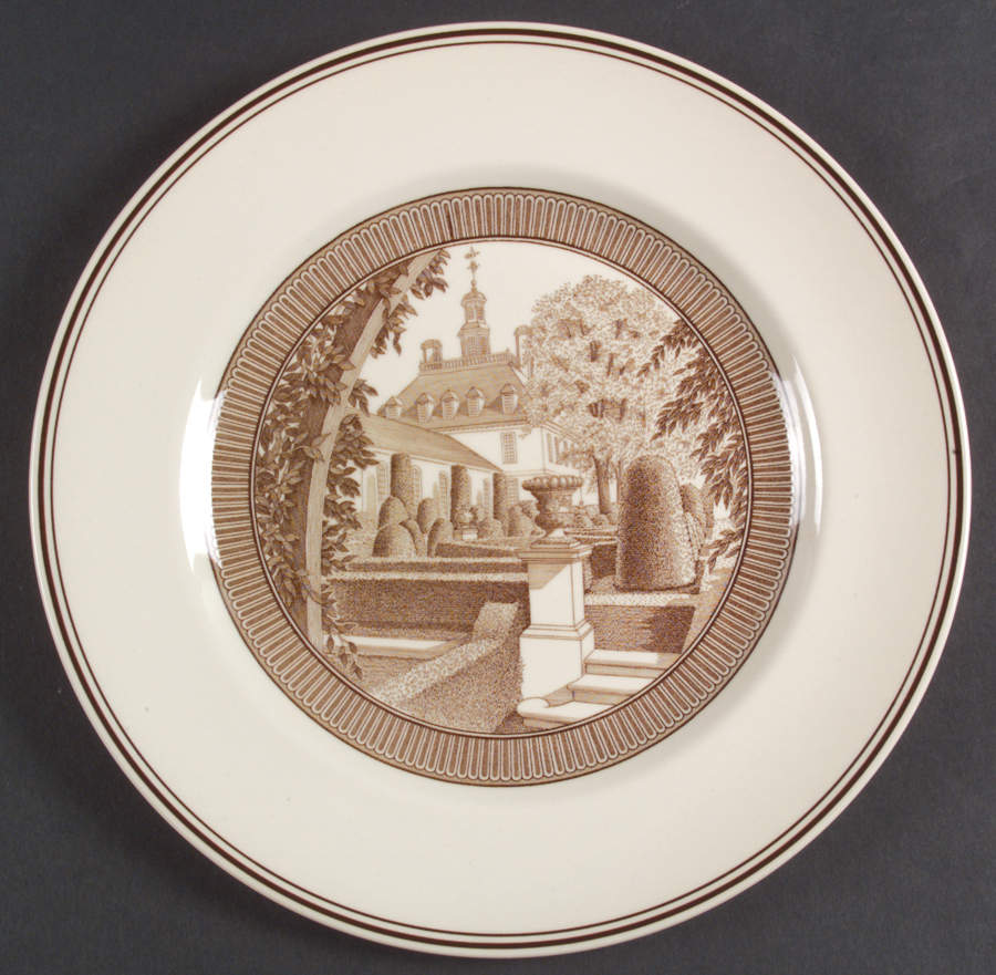 Garden Club of America (No Trim) Dinner Plate by Wedgwood-1