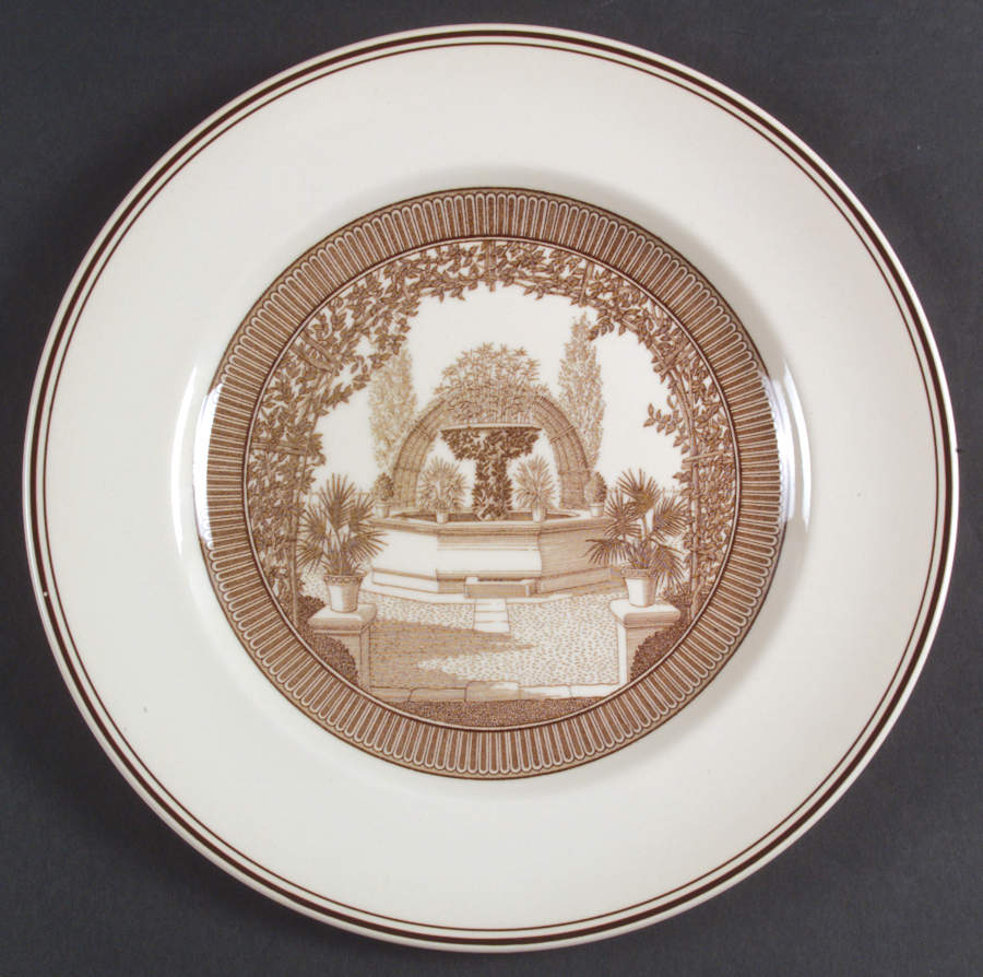 Garden Club of America (No Trim) Dinner Plate by Wedgwood-1