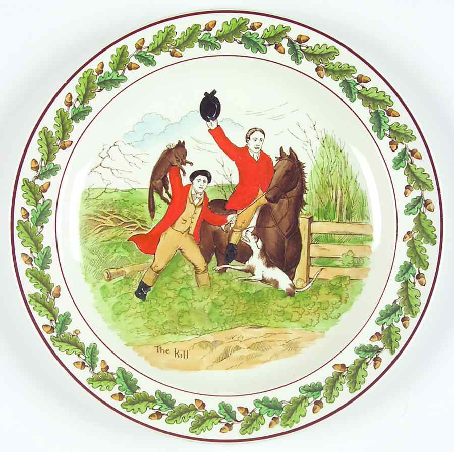 Hunting Luncheon Plate by Wedgwood-1