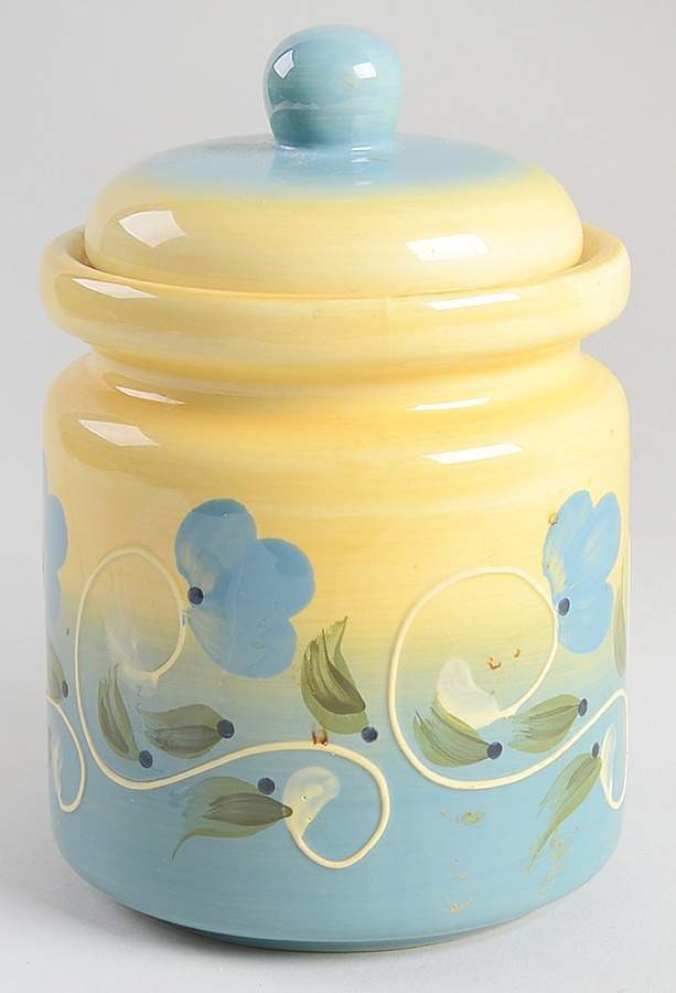French Country Large Canister & Lid by Whole Home-1