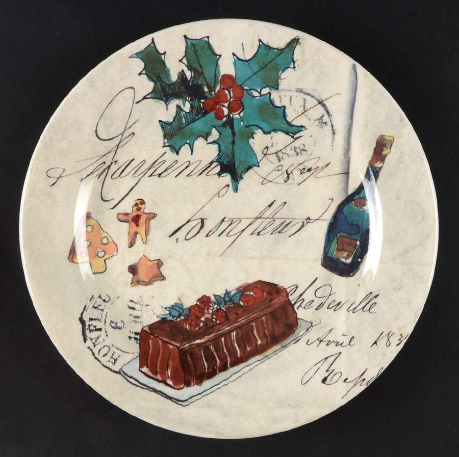 Holiday Party Salad Plate by Williams-Sonoma-1