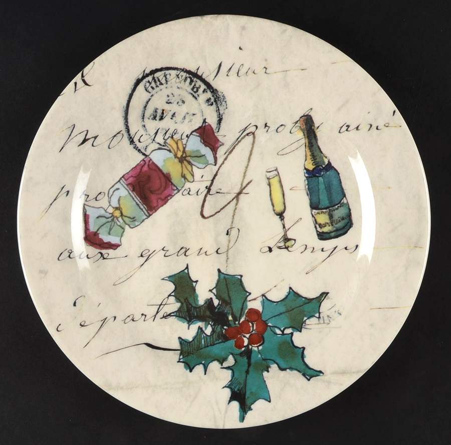 Holiday Party Salad Plate by Williams-Sonoma-1