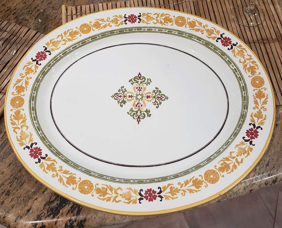 Asolo 16" Oval Serving Platter by Williams-Sonoma-1