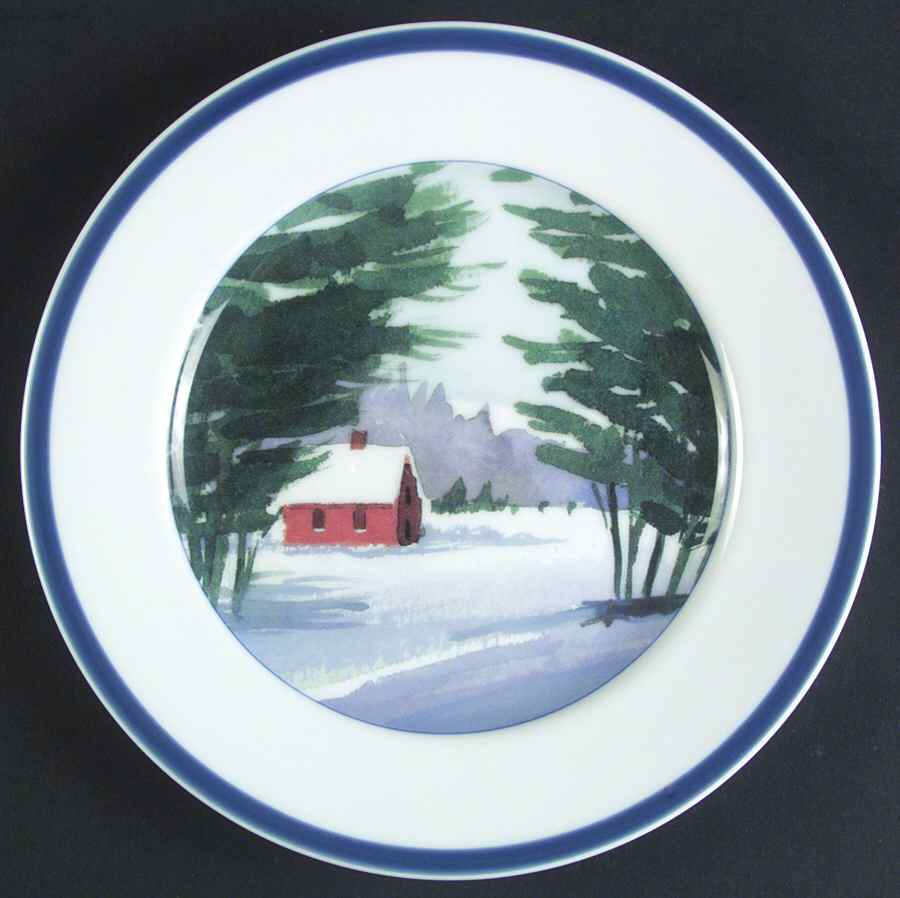 New England Scenes Salad Plate by Williams-Sonoma-1
