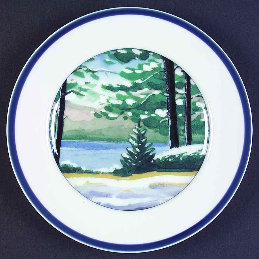 New England Scenes Salad Plate by Williams-Sonoma-1