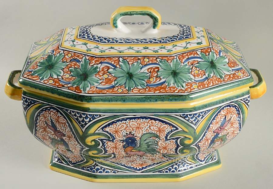 Alhambra Octagonal Tureen & Lid by Williams-Sonoma-1