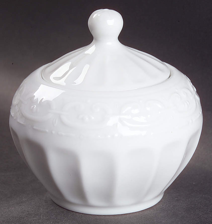 Grafton Street Accessories Sugar Bowl & Lid by Waterford China-1