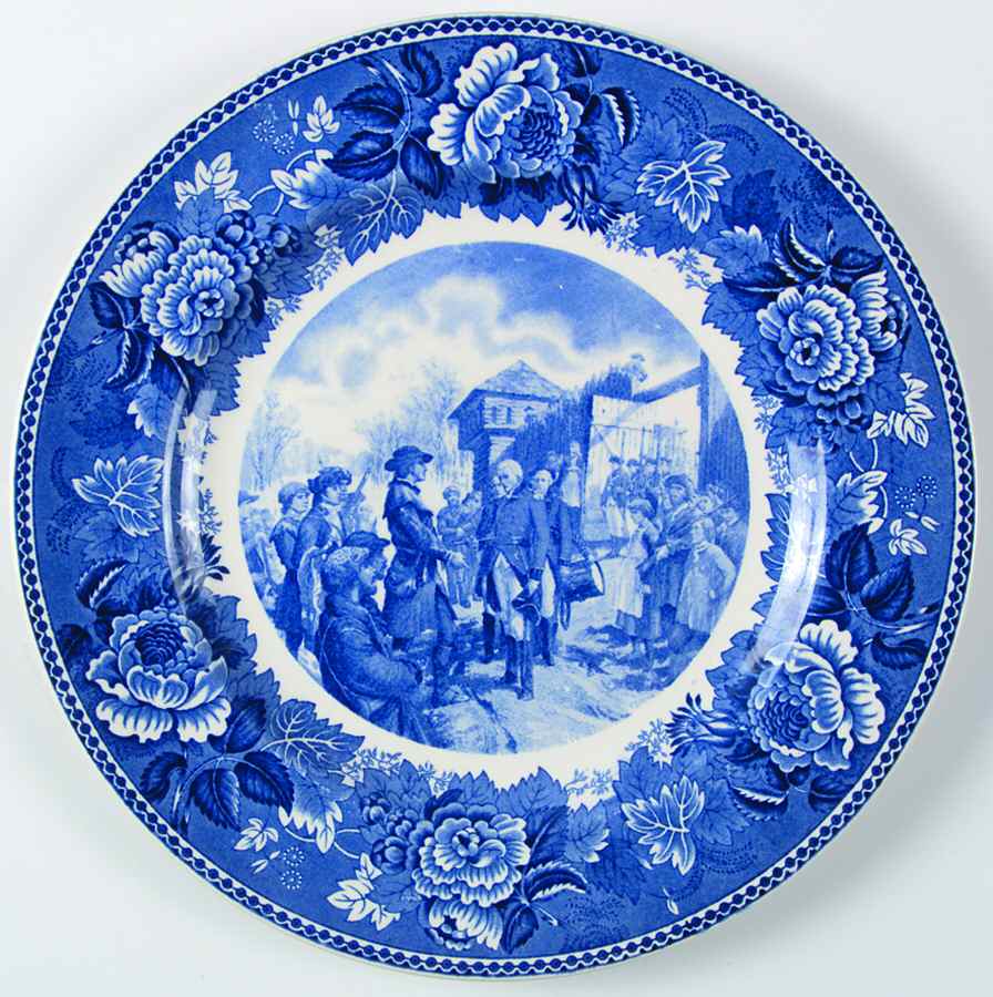 Capture of Vincennes, The Dinner Plate by Wedgwood-1