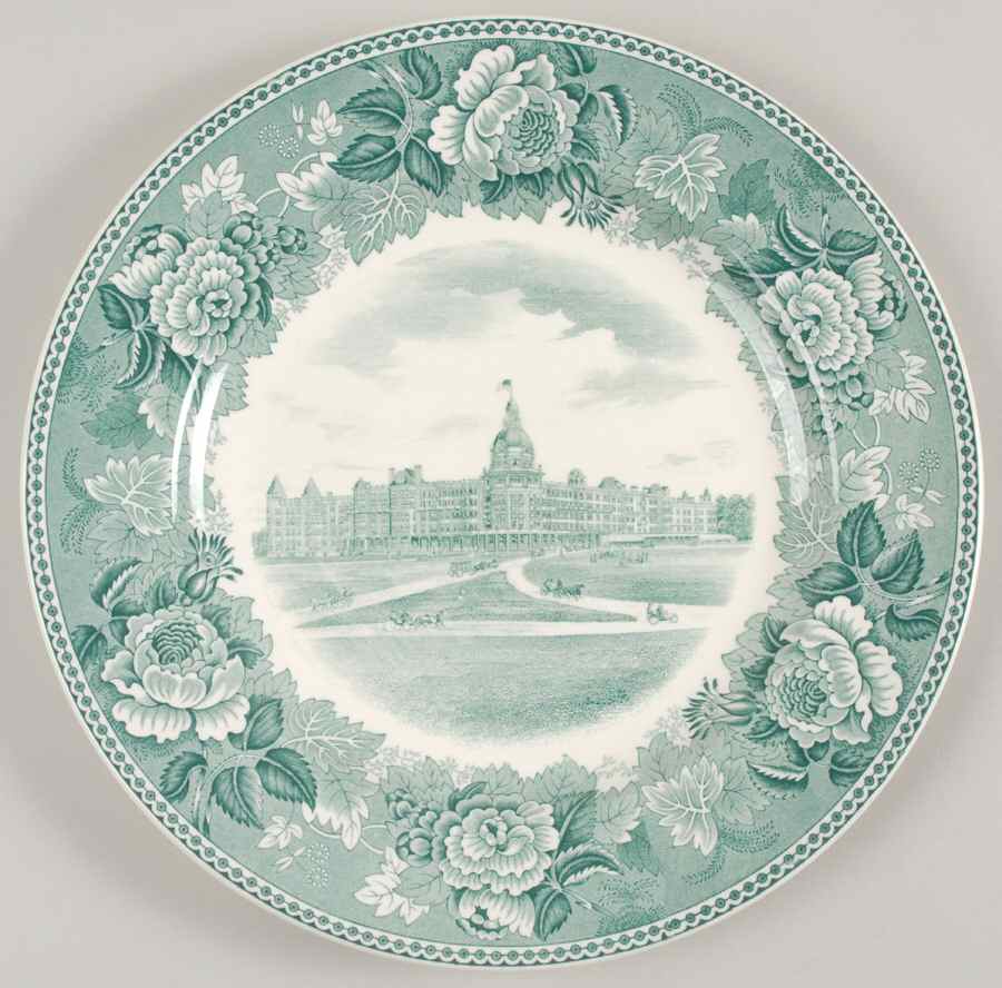 Poland Spring Dinner Plate by Wedgwood-1