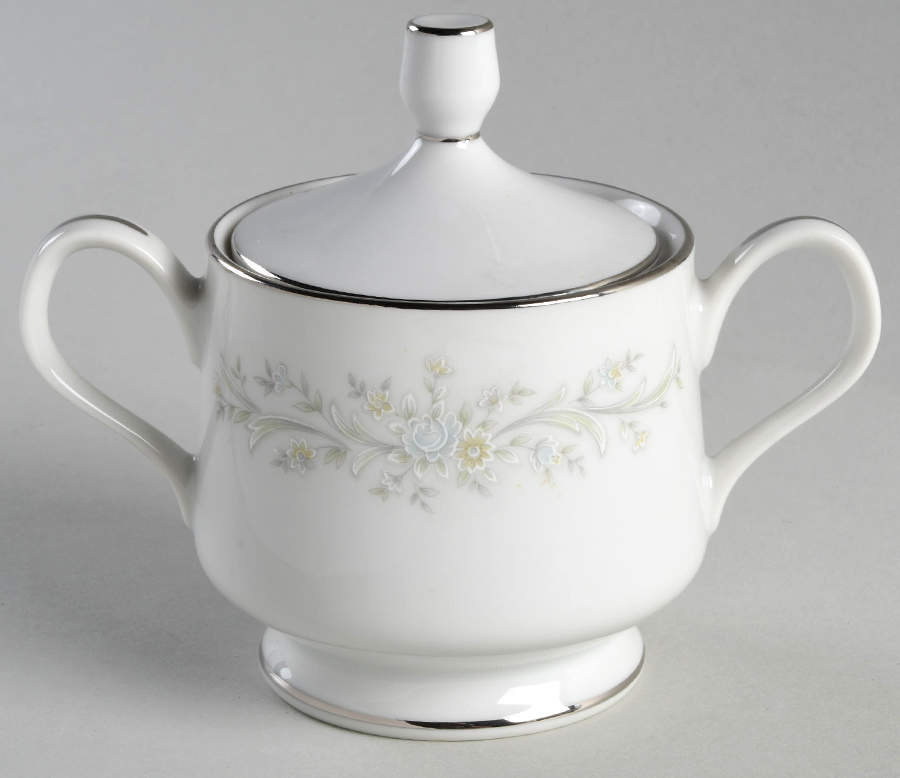 Misty Sugar Bowl & Lid by Wyndham-1