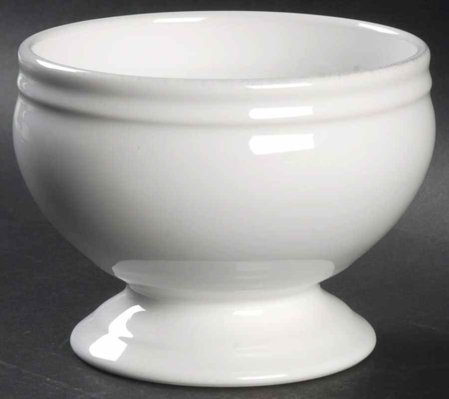 Avignon White Footed Soup Bowl by Williams-Sonoma-1