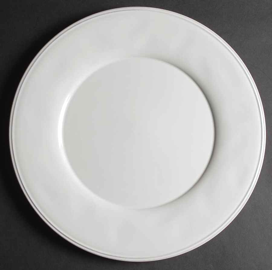 Avignon White Service Plate (Charger) by Williams-Sonoma-1