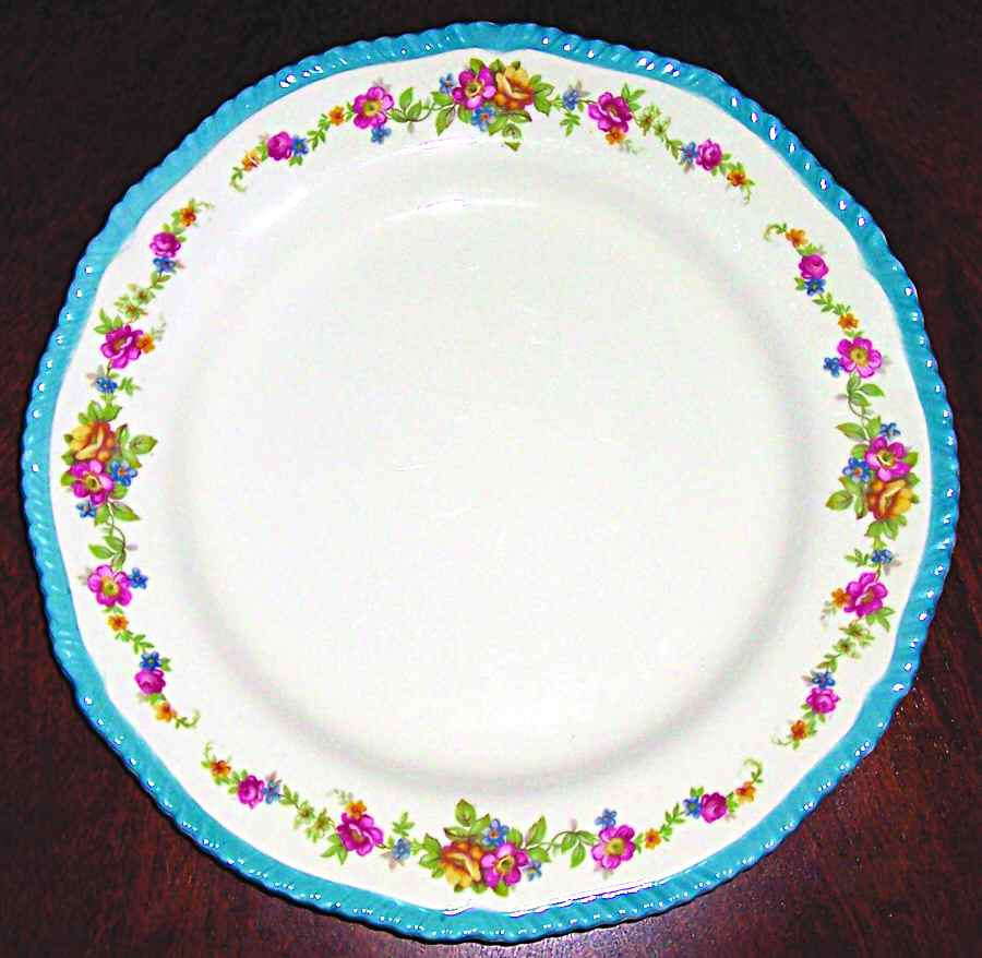 Princess Royal Dinner Plate by Wood & Sons-1