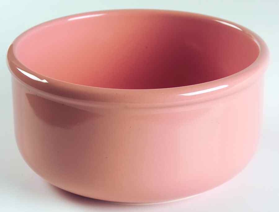 Solid Colours Peach 7" Round Vegetable Bowl by Waechtersbach-1