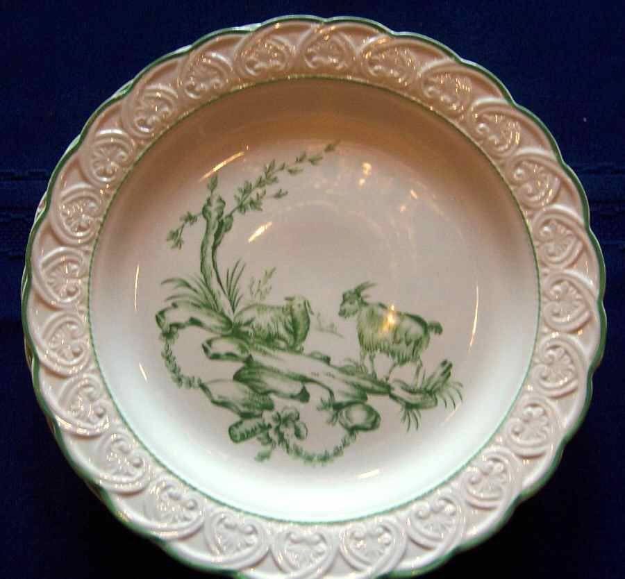 Mennecy Green Salad Plate by Wedgwood-1