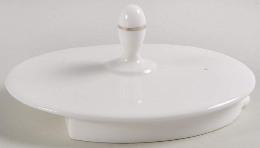 Ivory Trellis Lid for Teapot by Wedgwood-1